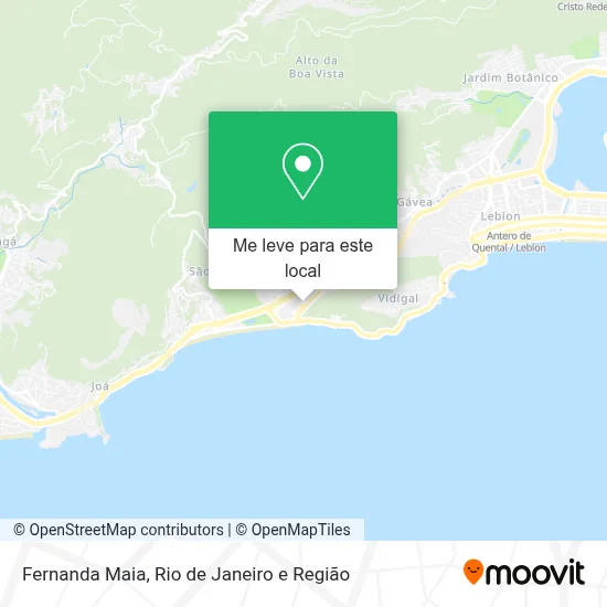 Fernanda Maia mapa