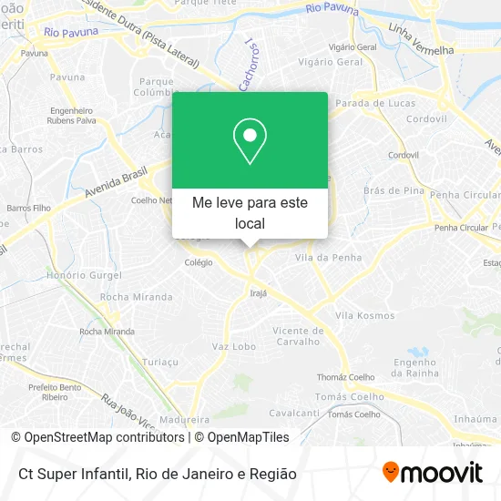 Ct Super Infantil mapa
