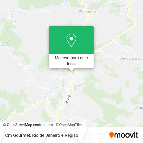 Cm Gourmet mapa