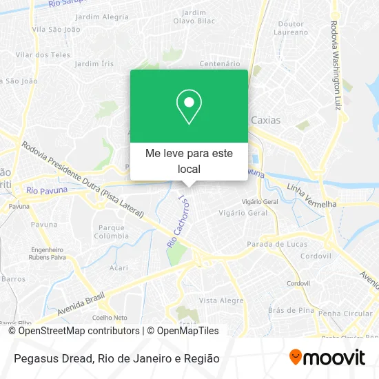 Pegasus Dread mapa