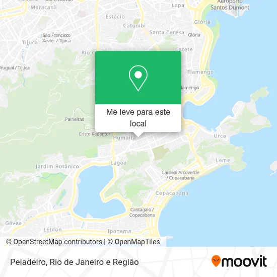 Peladeiro mapa