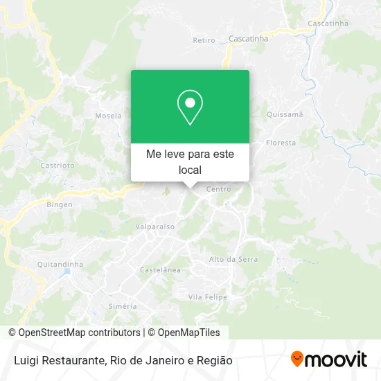 Luigi Restaurante mapa
