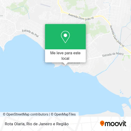 Rota Olaria mapa