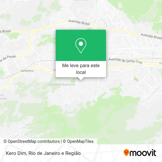 Kero Dim mapa