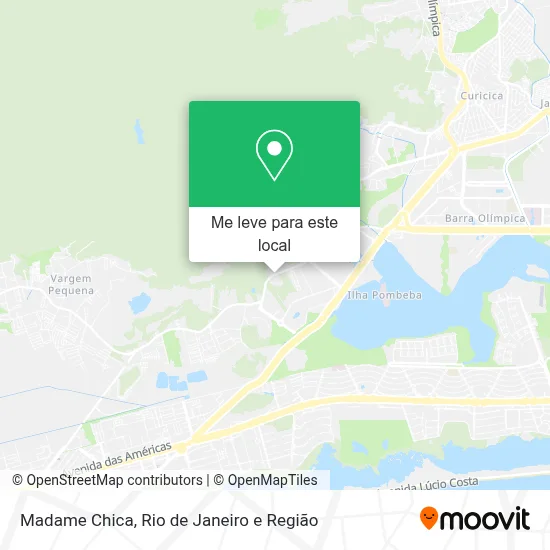 Madame Chica mapa