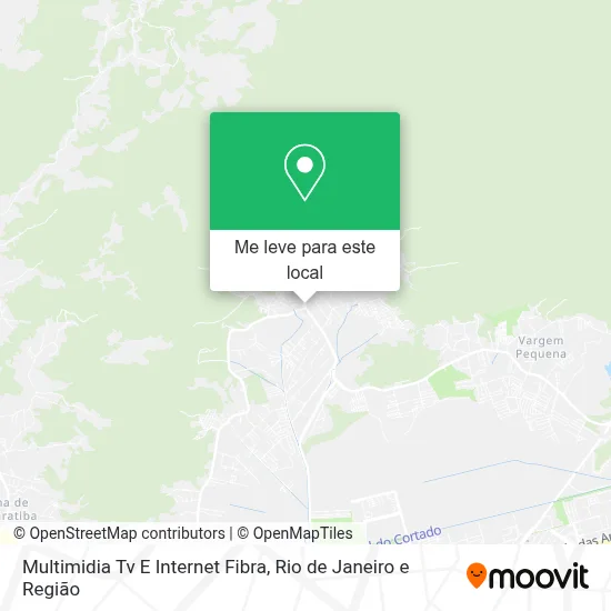 Multimidia Tv E Internet Fibra mapa
