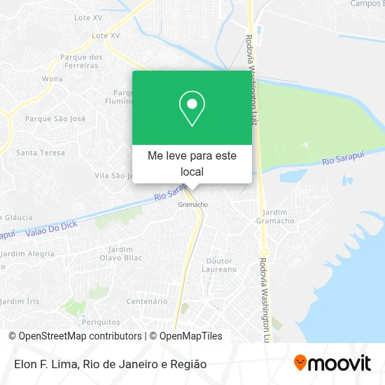 Elon F. Lima mapa