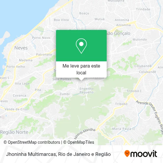 Jhoninha Multimarcas mapa