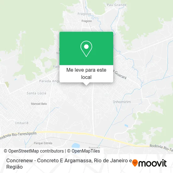 Concrenew - Concreto E Argamassa mapa