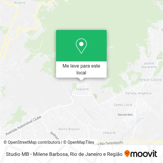 Studio MB - Milene Barbosa mapa