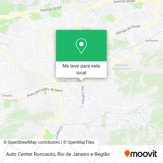 Auto Center Roncauto mapa
