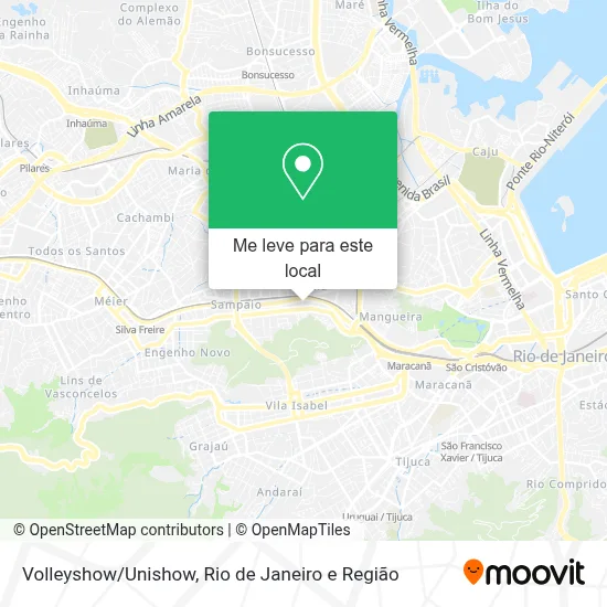 Volleyshow/Unishow mapa