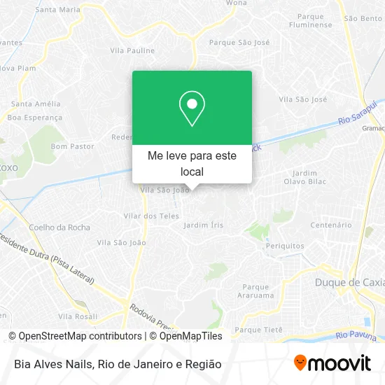 Bia Alves Nails mapa