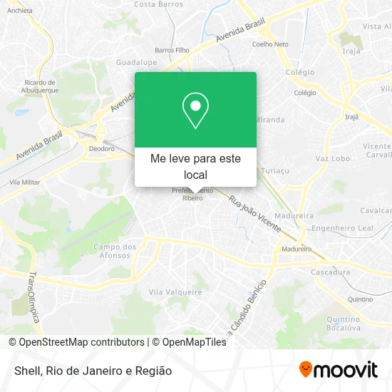 Shell mapa