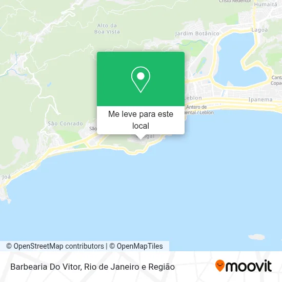 Barbearia Do Vitor mapa