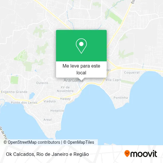 Ok Calcados mapa