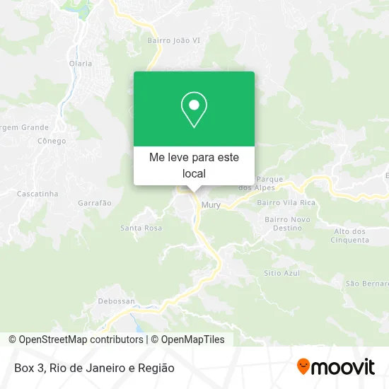 Box 3 mapa