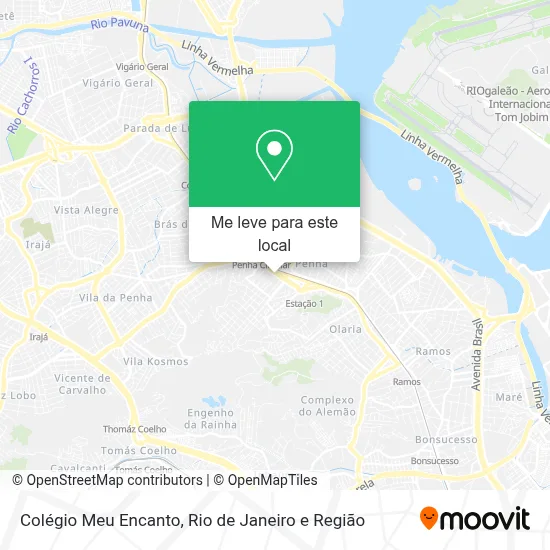 Colégio Meu Encanto mapa