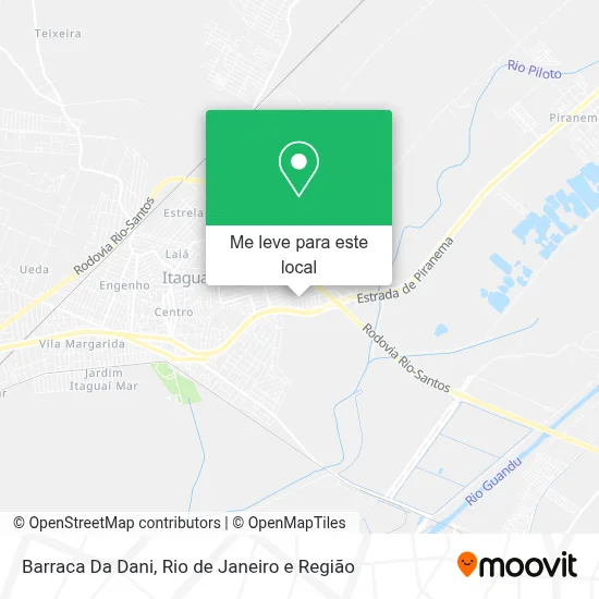 Barraca Da Dani mapa