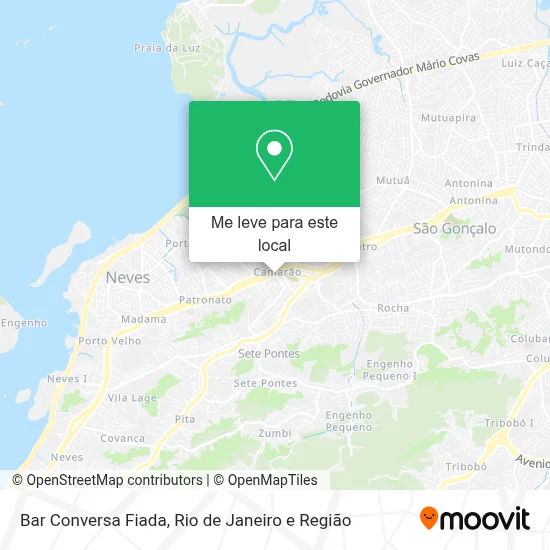 Bar Conversa Fiada mapa