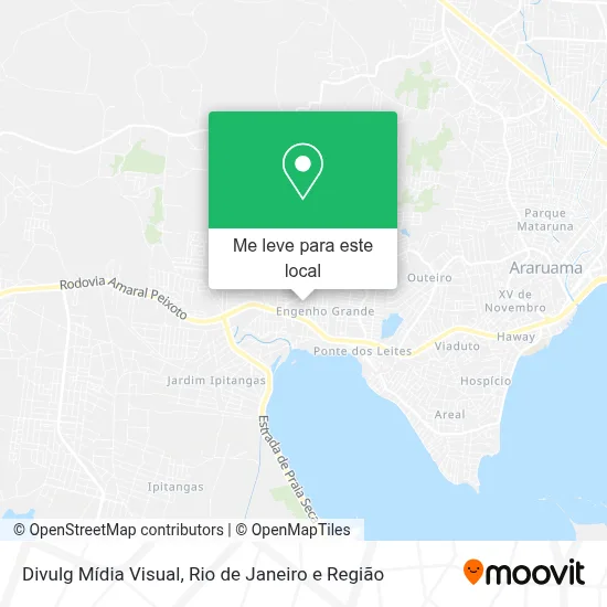 Divulg Mídia Visual mapa