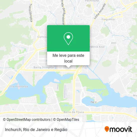 Inchurch mapa