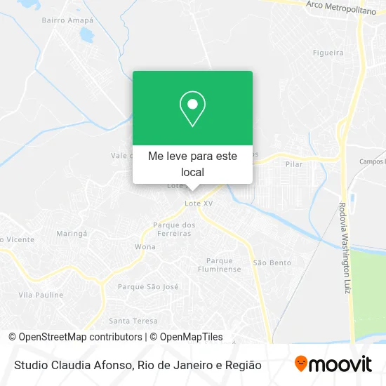 Studio Claudia Afonso mapa