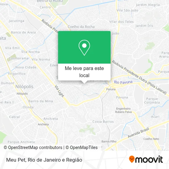 Meu Pet mapa