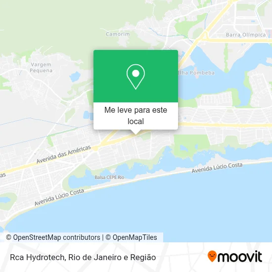Rca Hydrotech mapa