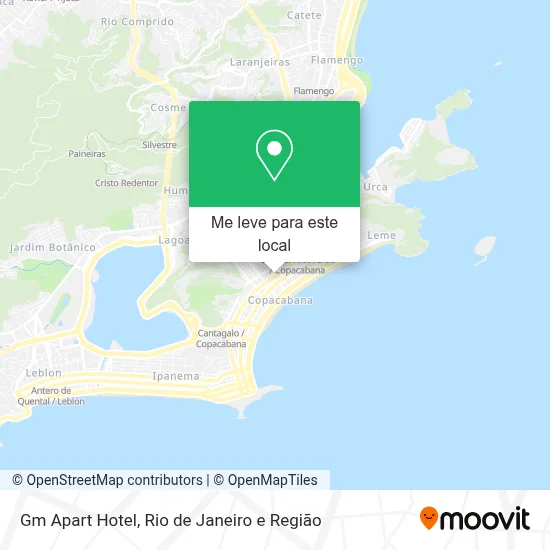 Gm Apart Hotel mapa