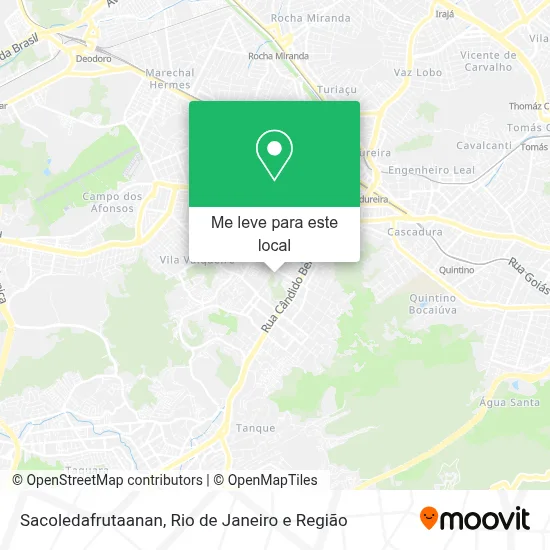 Sacoledafrutaanan mapa