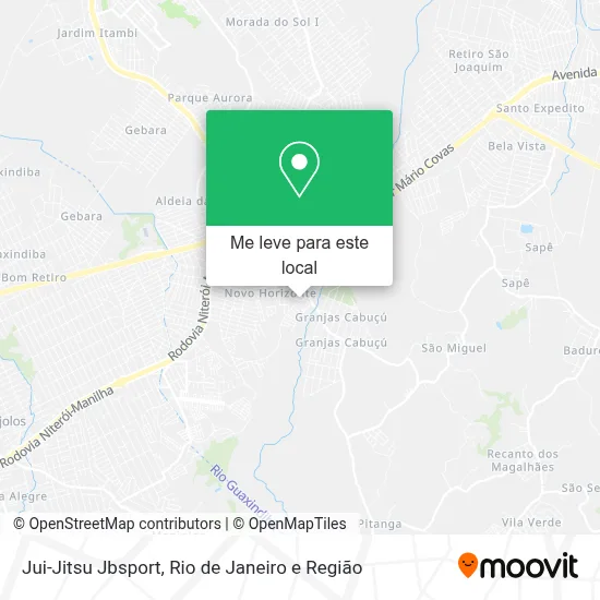 Jui-Jitsu Jbsport mapa