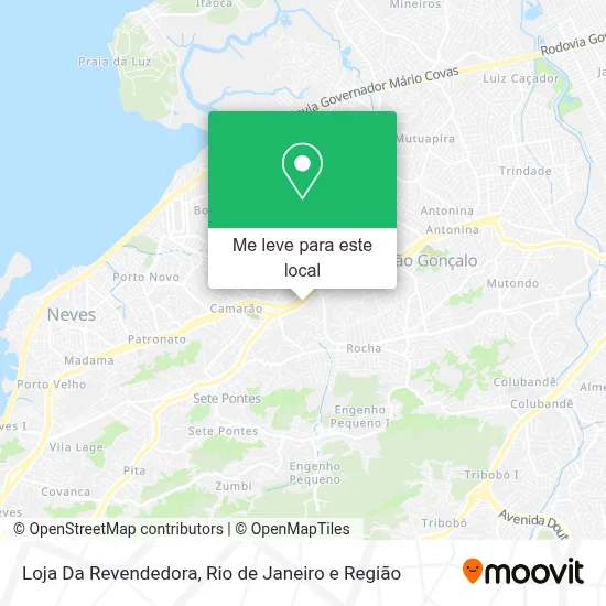 Loja Da Revendedora mapa