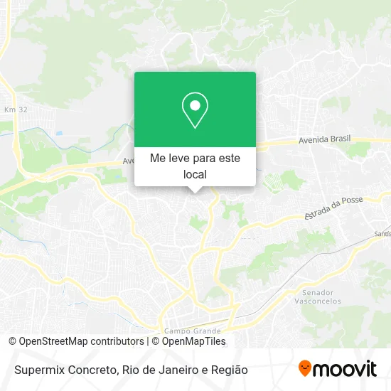 Supermix Concreto mapa