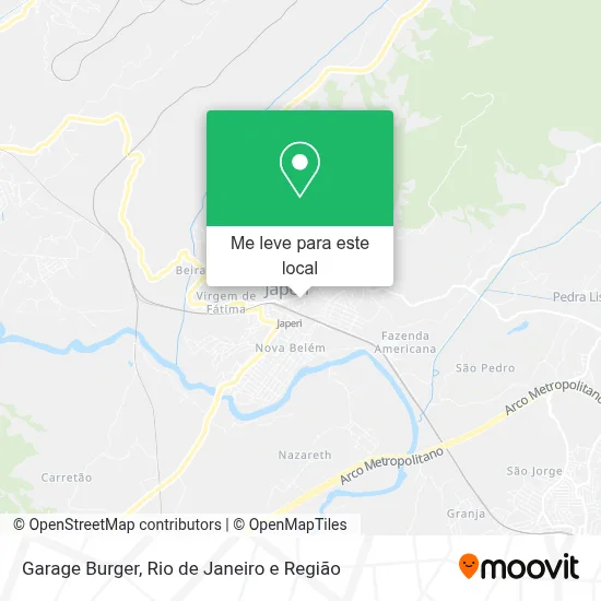 Garage Burger mapa