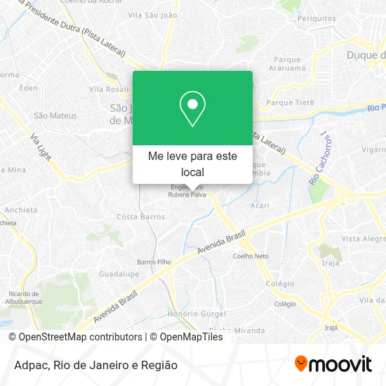 Adpac mapa