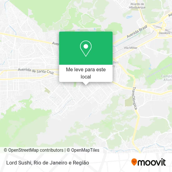 Lord Sushi mapa