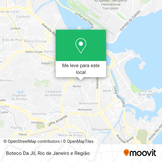 Boteco Da Jil mapa