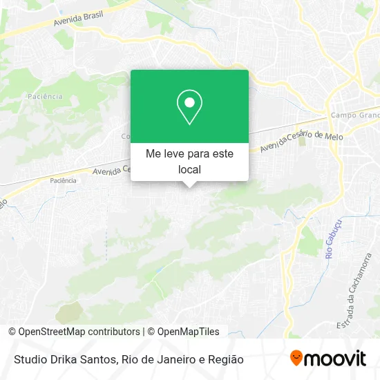 Studio Drika Santos mapa