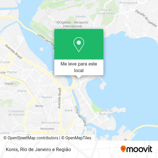 Konis mapa
