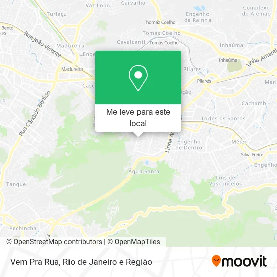 Vem Pra Rua mapa