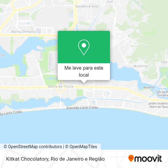 Kitkat Chocolatory mapa