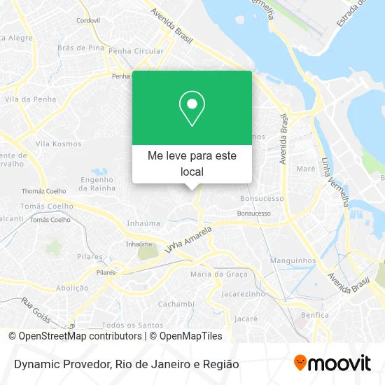 Dynamic Provedor mapa