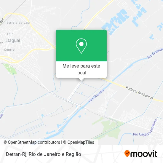 Detran-Rj mapa