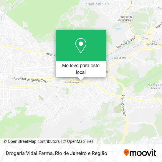 Drogaria Vidal Farma mapa