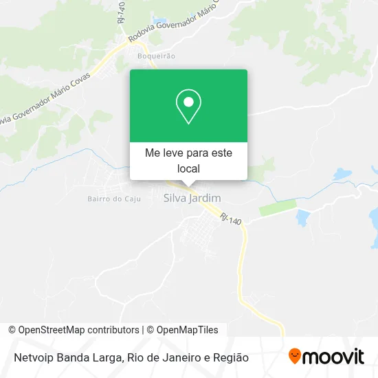 Netvoip Banda Larga mapa