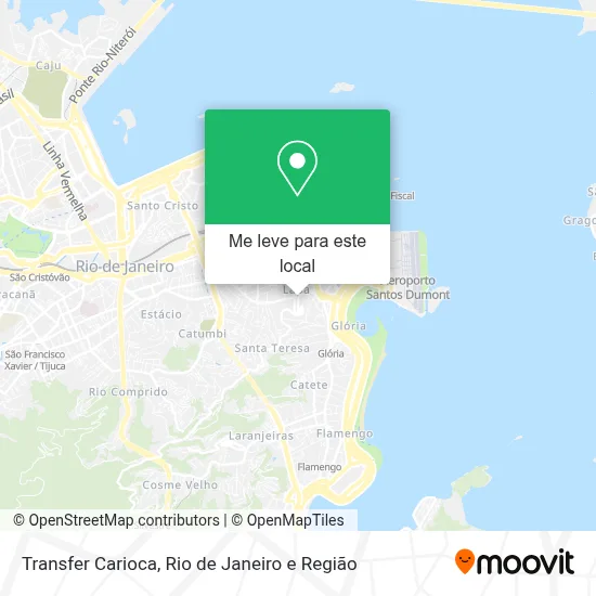 Transfer Carioca mapa