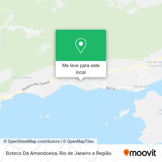 Boteco Da Amendoeira mapa
