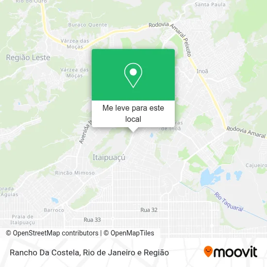 Rancho Da Costela mapa