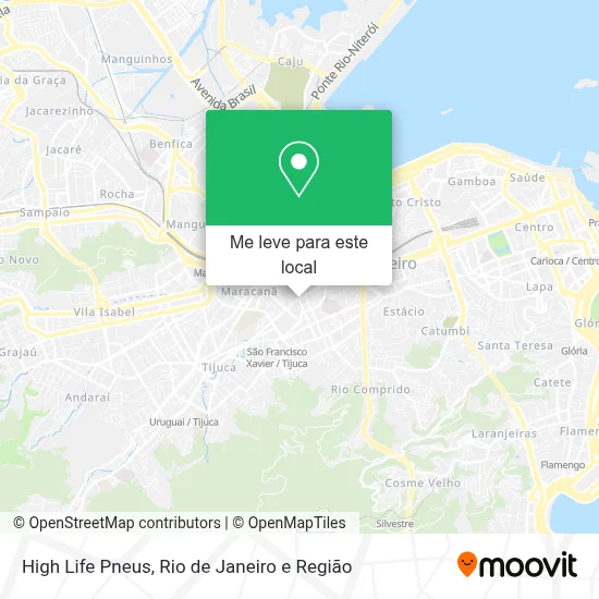 High Life Pneus mapa